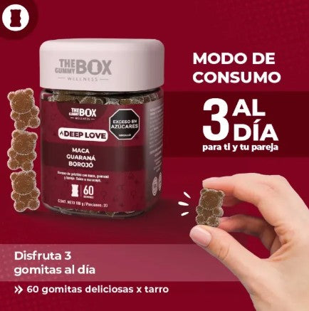 Gomitas de la Pasión - The Gummy Box Deep Love